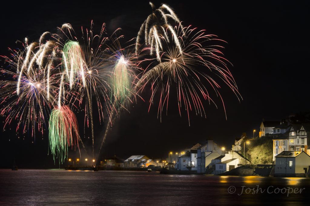 aberdovey new year fireworks