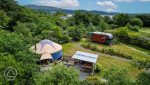 Yurt Glamping at Nyth Robin